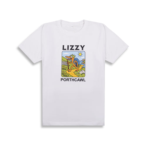 Lizzy Porthcawl White T-Shirt