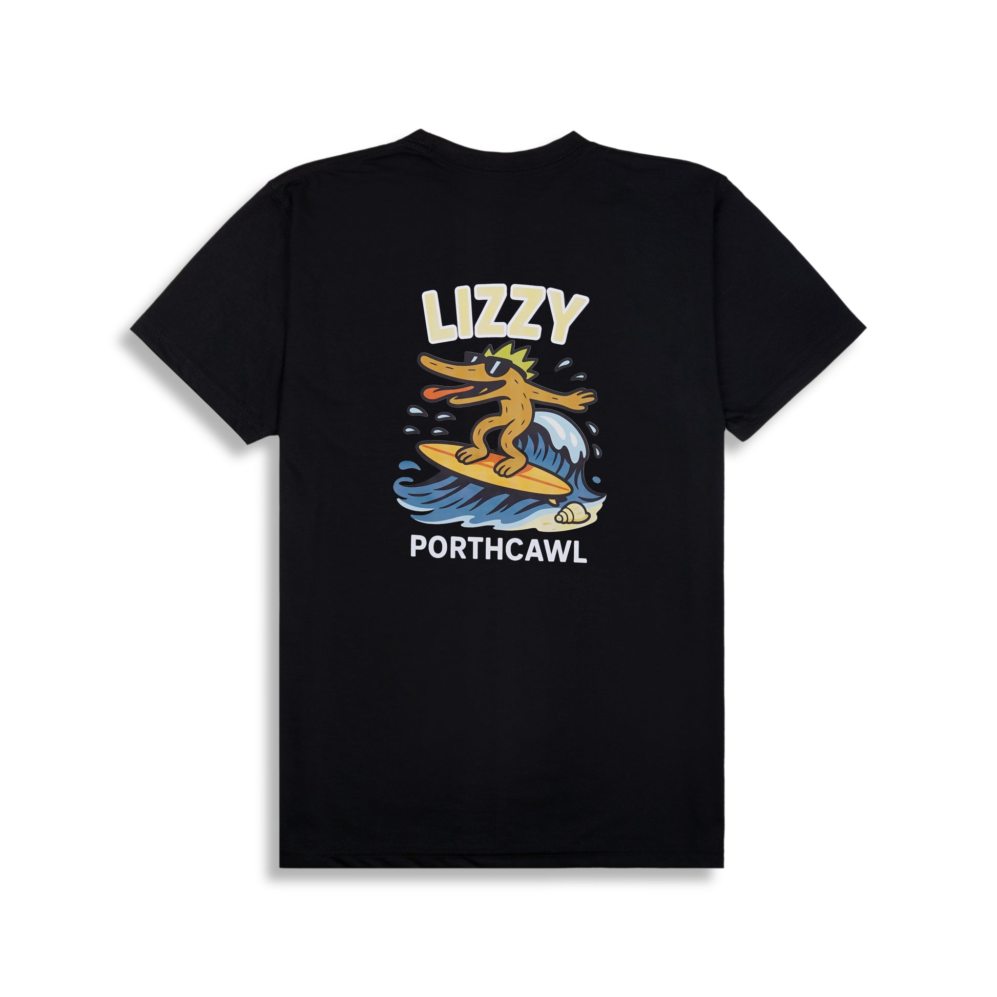 Lizzy Porthcawl Black T-Shirt
