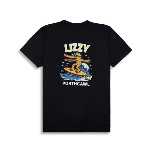 Lizzy Porthcawl Black T-Shirt