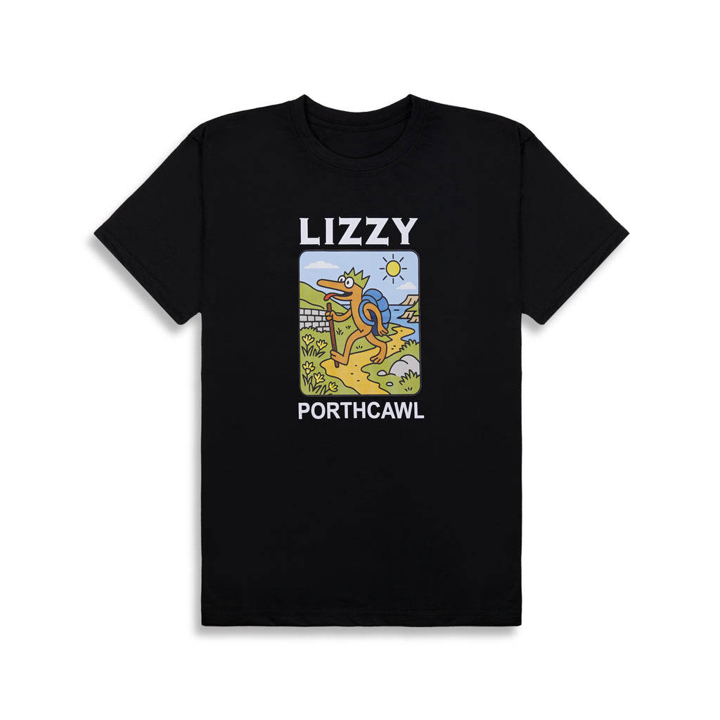 Lizzy Porthcawl Black T-Shirt 2