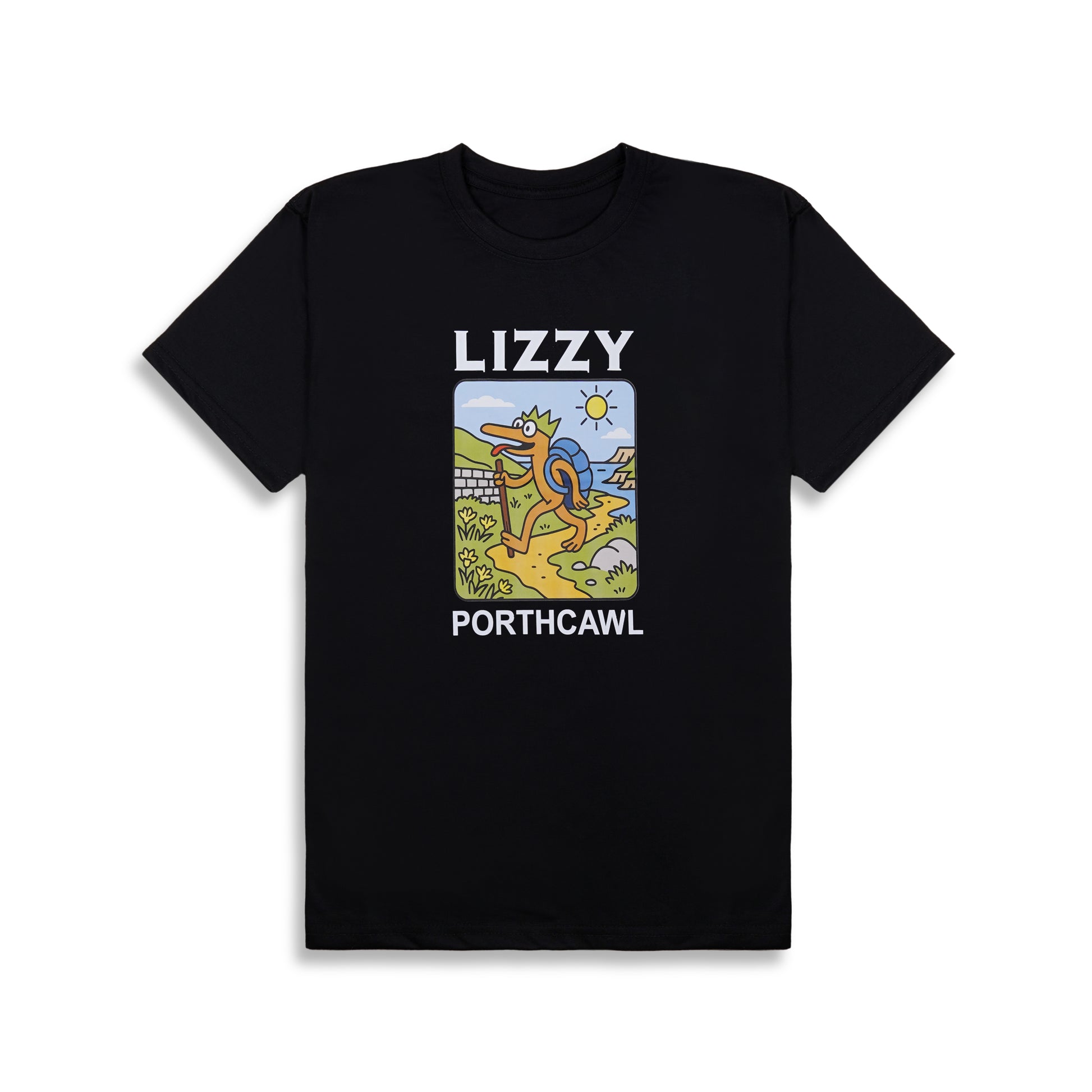 Lizzy Porthcawl Black T-Shirt 2